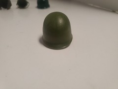 1/6 Scale Military Helmet Cap Hat Cover Plastic Fabric Large Lot of 17