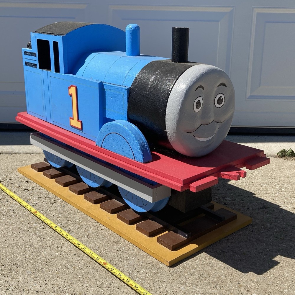 Thomas The Tank Engine Prop Handmade Parade Company Custom Sculpt Foam Train!