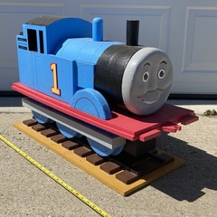 Thomas The Tank Engine Prop Handmade Parade Company Custom Sculpt Foam Train!
