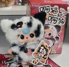 Baby Three Cats and Dogs 4.0 Series Confirmed -Oreo Cat Plush NEW