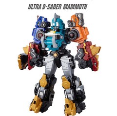 Dino Core Ultra D-Saber MAMMOTH Transforming Robot Cerato Tri Dimetron Plesio