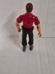 Maisto Adventure Wheels Action Figure 3.75” GI JOE KO Motorcycle Rider Red Vest