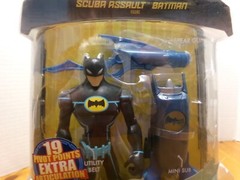 FATHER & SON BATMAN SPECIAL DEAL STATUE #’D BRIAN BOLLAND & SCUBA ASSAULT FIGURE