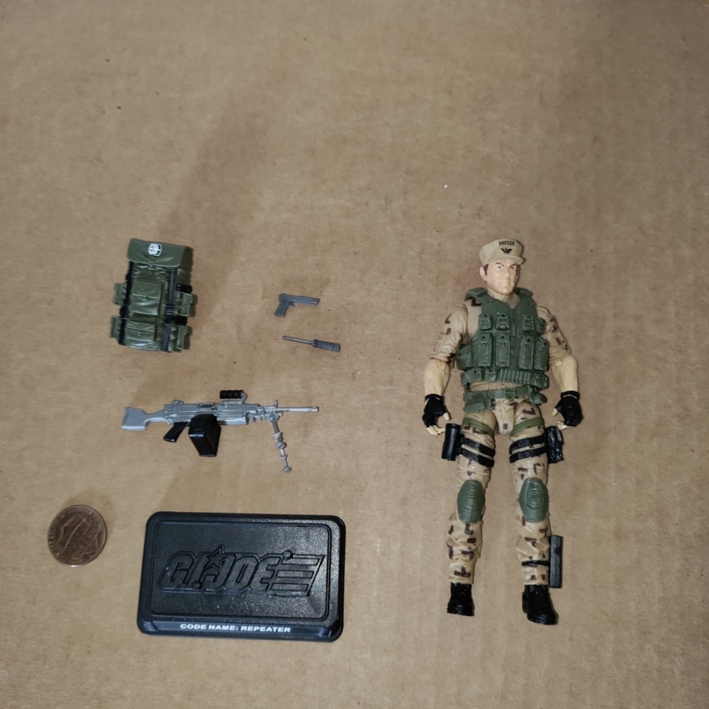 Gi Joe Collectors Club Exclusive 2015 Repeater figure -Complete -Hasbro- Read