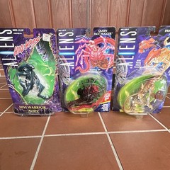 Kenner Aliens Action figure Lot Hive Wars 1998 & 1992 Alien queen Face /Panther