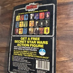 Vintage Kenner Star Wars ESB Walrus Man 21 Back Carded Action New & Sealed