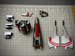 Battlestar Galactica 2004 Viper MK II 2 Starfighter 11 in. (ORIGINAL CHROME)