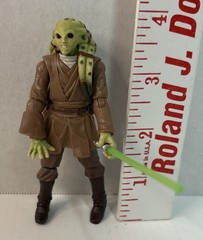 Star Wars Legacy Kit Fisto Jedi Master Geonosis Loose 3.75in Figure Light Saber