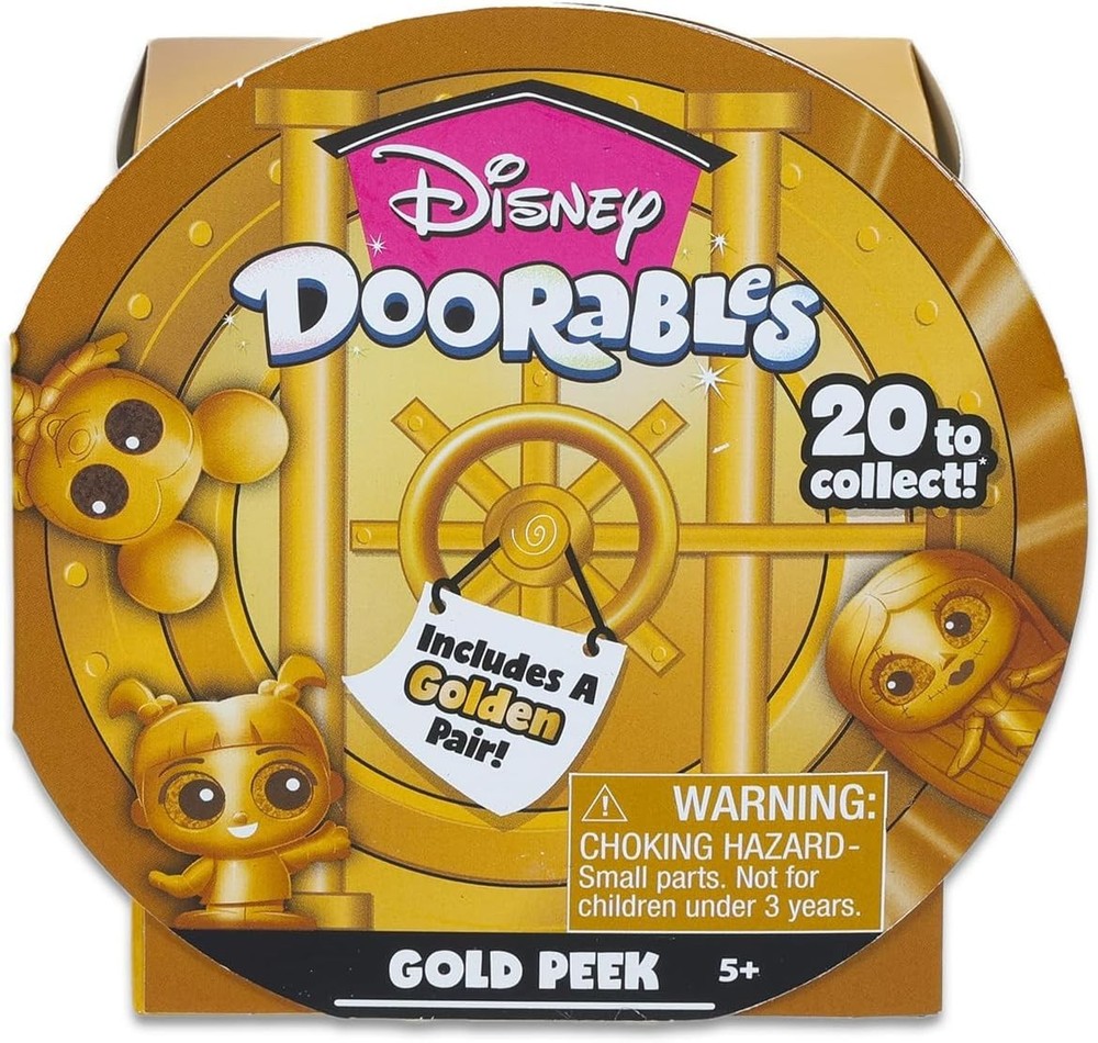 2024 ~ Just Play ~ Disney Doorables ~ Gold Collector Peek ~ New Sealed