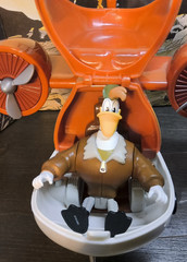Disney’s Duck Tales Sunchaser Airplane PLAYSET and Launchpad McQuack
