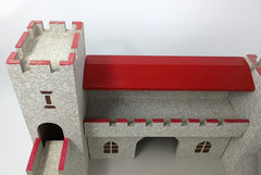 1960’s Britains Swoppet Knight Wooden Toy Castle FAO Schwarz