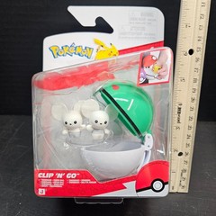 Pokemon Clip ‘N’ Go TANDEMAUS Action Figure w Friend Ball Pokeball – NEW!