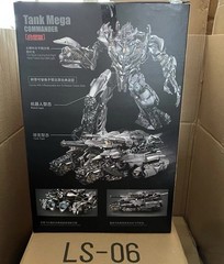 Tank Mega Commander LS-06 Megatron Transformers Action Figure Die Cast Metal Si…