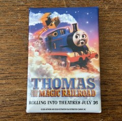 2000 Thomas the Tank Engine Magic Railroad Promotional Movie Poster Pin!