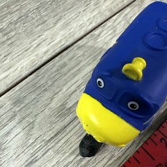 Chuggington Little Chuggers Train Brewster Bruno 2016 Jazwares LLC Blue Yellow