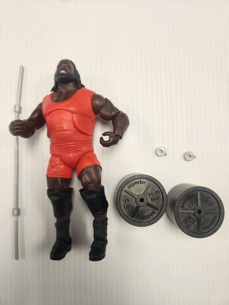 2010 Mattel WWE Elite Collection Series 5 Mark Henry Rare WSM Raw Smackdown