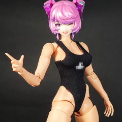 1/12 High‑Slit Jumpsuit Outfit For 6″ Romankey Action Figure