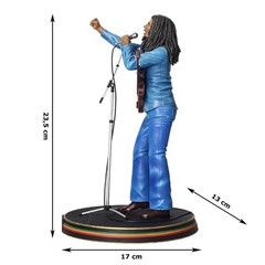 Bob Marley Live In Concert 9-Inch Statue