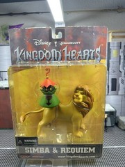 Kingdom Hearts Simba & Requiem Series 2 Action Figure Set NEW Disney 2002