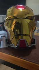 Iron Man MK17 Heart breaker Helmet 1/1 Wearable English Voice-controll Mask Toy