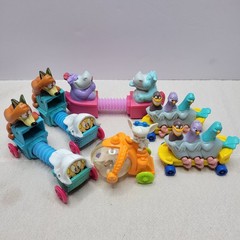 VTG Animaniacs Figurines Warner Bros Lot Of 6 Rolling Expandable 1993 & 1994