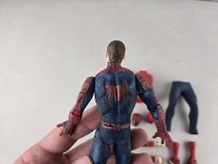 Spider-Man Wrestler Tobey Maguire Action Figure 2002 Complete See Description