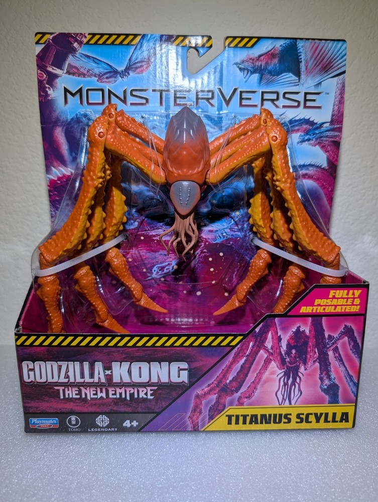 Godzilla x Kong The New Empire TITANUS SCYLLA 6″ Figure MonsterVerse NEW