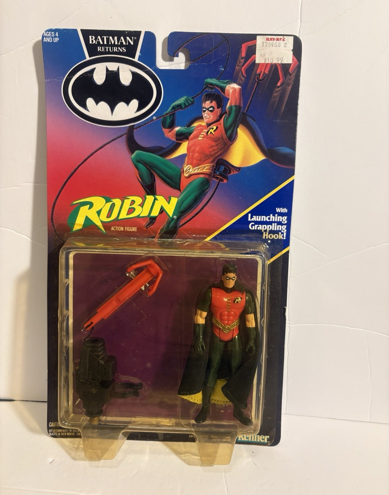 Kenner Batman Returns Robin Carded Action Figure w/ Launching Grappling Hook