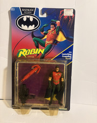 Kenner Batman Returns Robin Carded Action Figure w/ Launching Grappling Hook