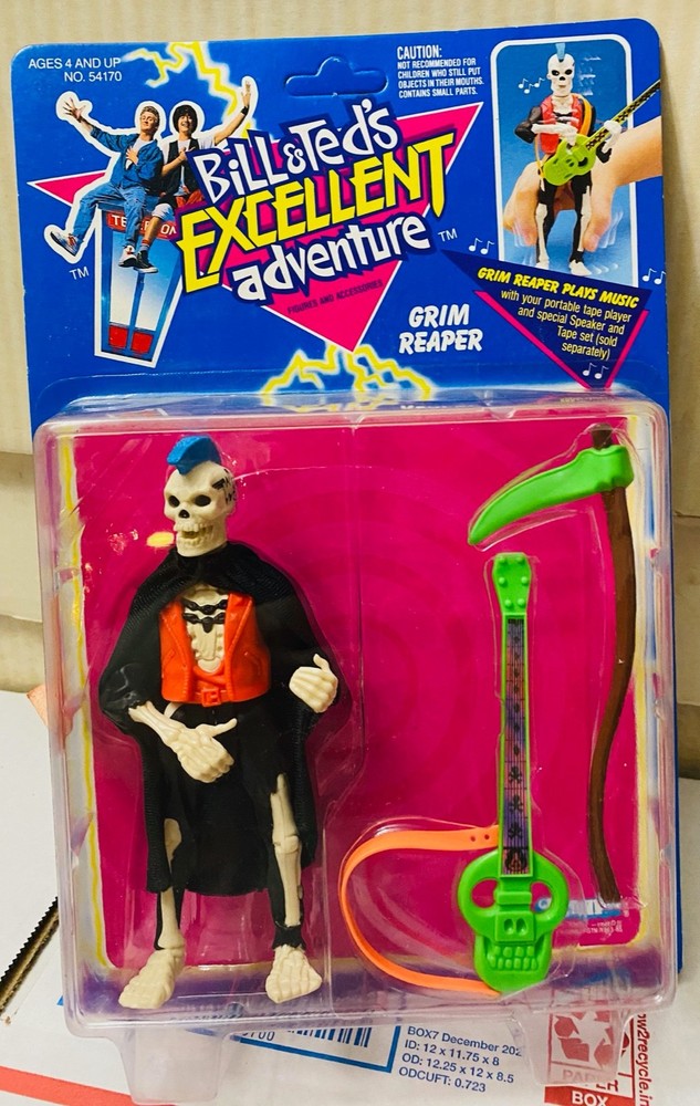 1991 Kenner Bill & Ted’s Excellent Adventure Grim Reaper nice! rare