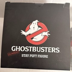 Culturefly Ghostbusters 35 Ghost Box & Stay Puft Figure W/Battle Damage Lot NEW