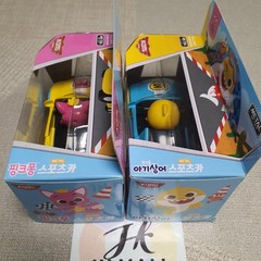 Pinkfong Baby Shark Sports Car Pull Back Door Open Die Cast – Tracking Number