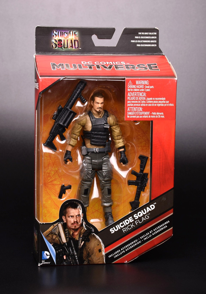 DC Comics Multiverse Suicide Squad 6″ Figure Rick Flag New