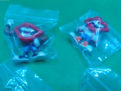 Tang Lips General Foods vintage PVC toy lot 4 1980s era complete set Applause