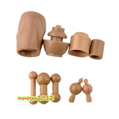 Universal 9Pcs Neck Joint Connector Fit 1/6 Scale 12″ Head Sculpt Hot Toys Body