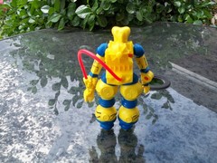 Vintage Inhumanoids Liquidator Action Figure 1986 Complete Working Repro Hose