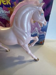 Vintage 1984 Princess Of Power Swift Wind Unicorn With Box & Doll