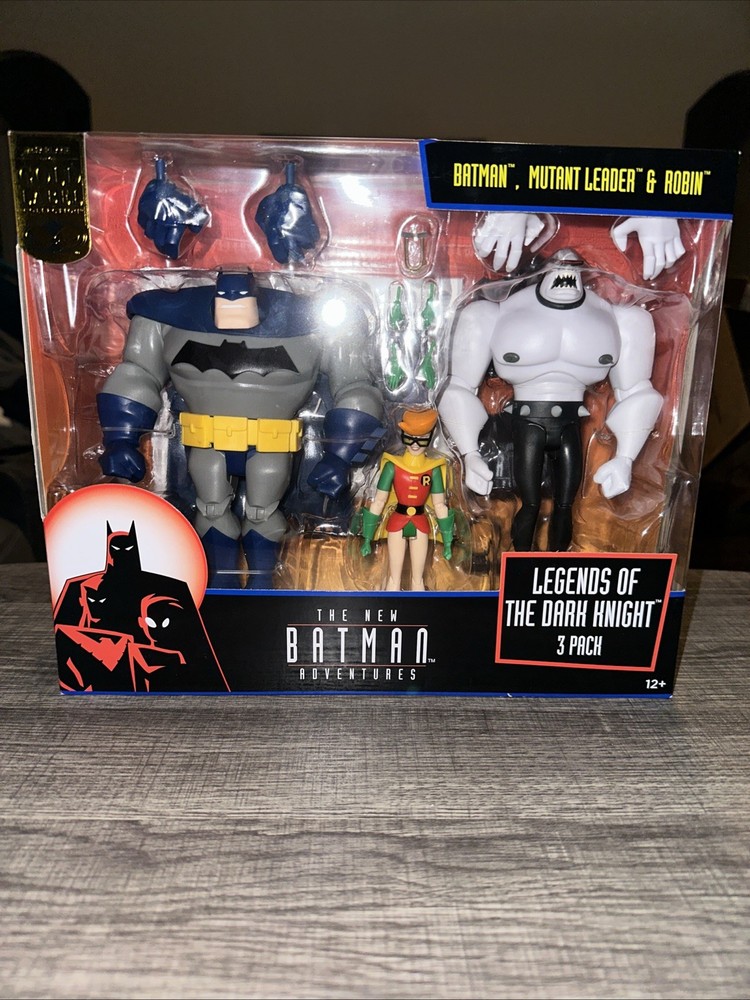 Batman, Robin, & Mutant Leader (3-Pack) from The New Batman Adventures McFarlane