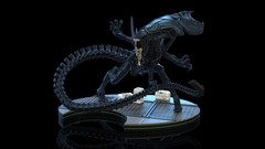Quantum Mechanix (QMx) Aliens Q-Fig Max Elite- ALIEAN QUEEN Figure New In Stock