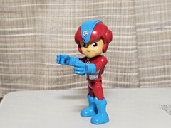 Paw Patrol Mighty Pup Jet Ryder Command Jet Replacement Red & Blue Suit Figure