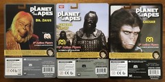 Mego Planet Of The Apes Action Figures Dr. Zaius General Ursus Caesar MOC