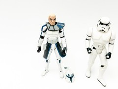 Star Wars Storm Trooper Clone Trooper Lot Rex Action Figures Plastic Die Cast