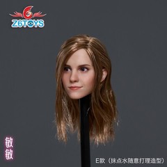 Z6TOYS 1/6 Emma Female Head Sculpt Movable Eyes For 12″ Figure ZC012 E ❶USA❶