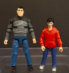DC Batman Bruce Wayne & Dick Grayson Custom Action Figures 3.75 Scale