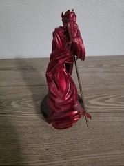 Igris Solo Leveling 24cm Action Figure Red Armor Anime PVC Display Model