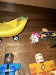 Roblox Mini Figures Lot of 13 Figures W/ Accessories Mixed Characters Used