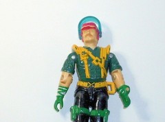 1991 GI JOE Skymate AIR Commandos Glider Pilot With Visor Action Figure