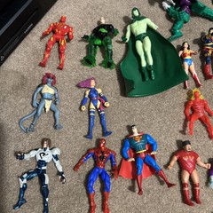Lot Of 20 Mix Random Action Figures!!!!!!!