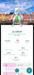 Pokemon Shiny Mewtwo Level 50 Copenhagen Background GoFest 3 Moves Trade 20k-1M