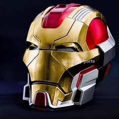 Iron Man Helmet MK17 Cosplay Mask Wearable 1:1 Voice Control Prop English Ver.